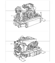 replacement engine ready for installation 964 1989-94