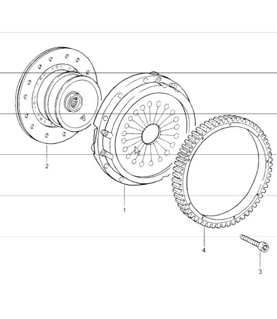 Diagram 301-00 Porsche Macan (95B) MK1 (2014-2018) Transmission