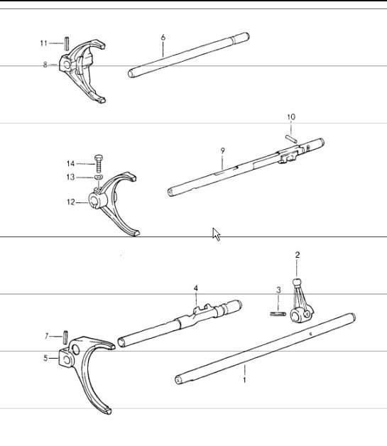 Diagram 304-00 Porsche Macan (95B) MK1 (2014-2018) Transmission