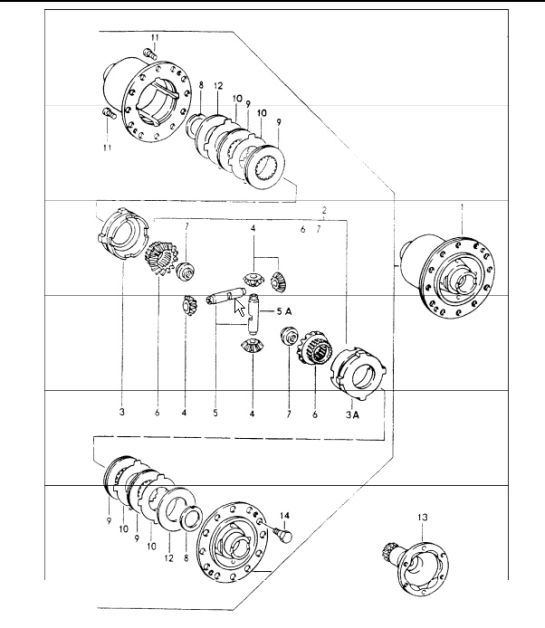 Diagram 305-10 Porsche Boxster GTS 718 2.5L PDK (365 ch) Transmission