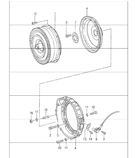 Diagram 330-00 Porsche Boxster 987 S 3.2/3.4L 2005-08/08 Transmission