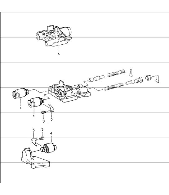 Diagram 340-02 Porsche 997 (911) MK1 2005-2008 Transmission