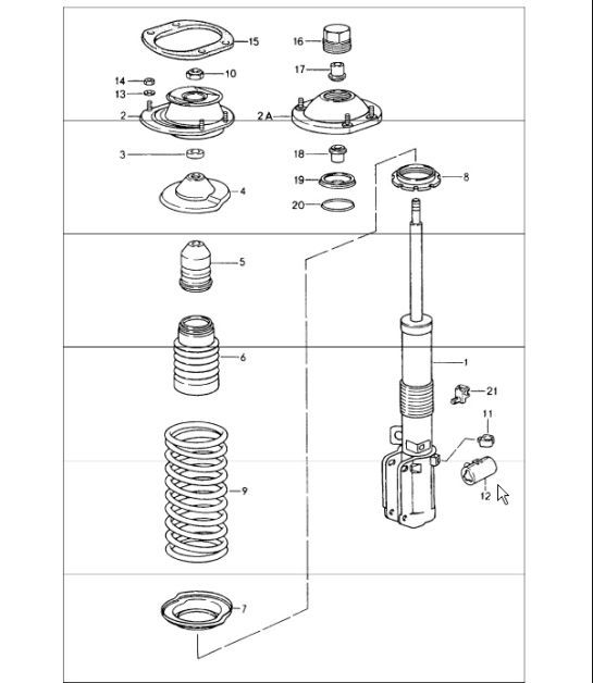 Diagram 402-00 Porsche 992 (911) MK2 2024>> 