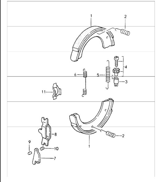 handbrake 964 1989-94