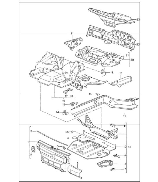 frame front 964 1989-94