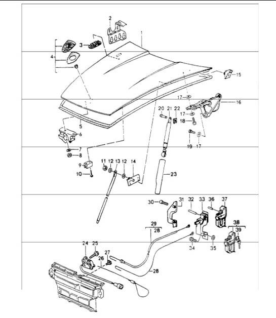 lid front 964 1989-94
