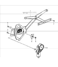 power windows electric 964 SPEEDSTER 1989-94