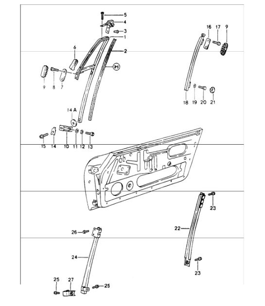 Diagram 804-20 Porsche 964 (911) (1989-1994) Body