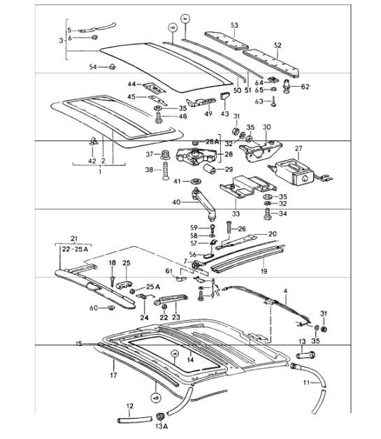 sunroof 964 1989-94