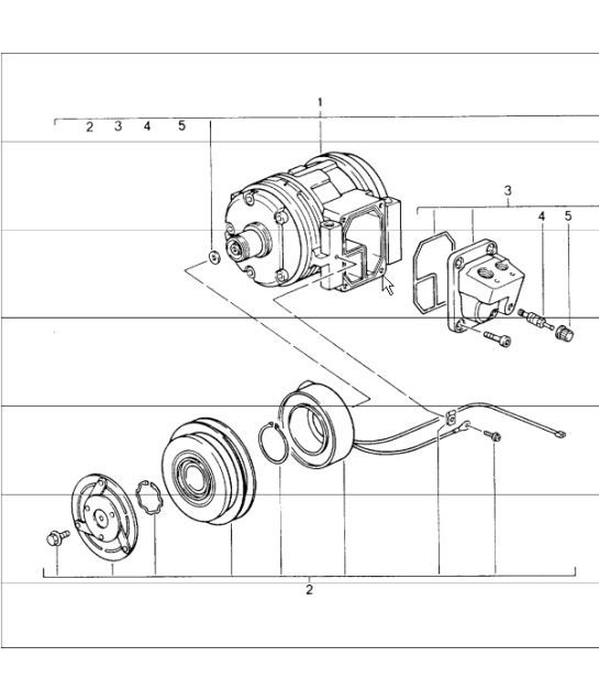 Diagram 813-15 Porsche Cayman 718 2.0L Manual (300 ch) Carrosserie