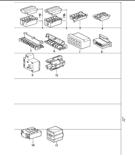 Diagram 902-64 Porsche Boxster 718 (982) 2017>> Electrical equipment