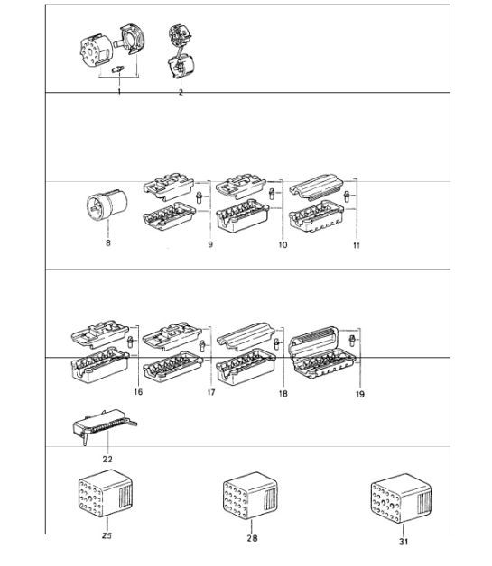 Diagram 902-66 Porsche 992 (911) MK1 2019-2024 Electrical equipment