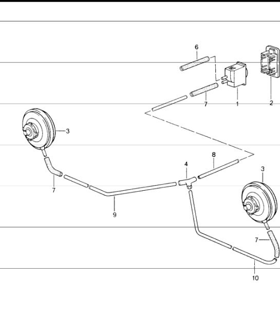 headlight levelling system 964 M605 1989-94