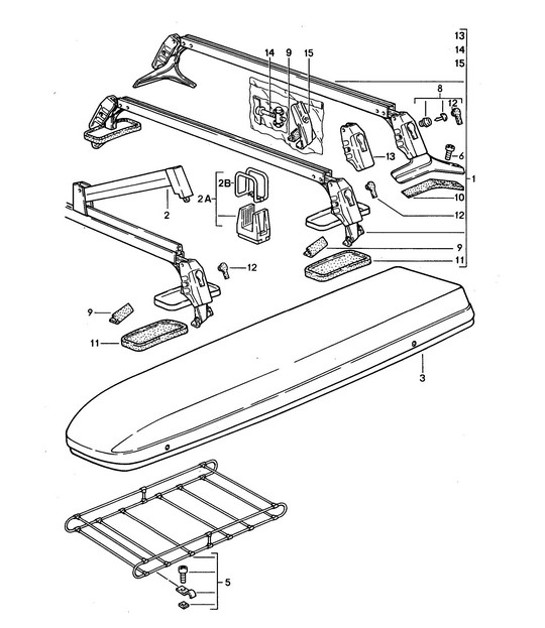Diagram 002-006 Porsche Cayman 718C (982C) 2017>> Accessories & others 