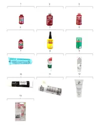 Securing liquid / Sealing compound / Preservative agent / Securing liquid  968 1992-95