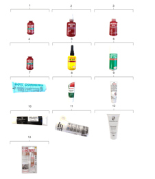 Securing liquid / Sealing compound / Preservative agent / Securing liquid  968 1992-95