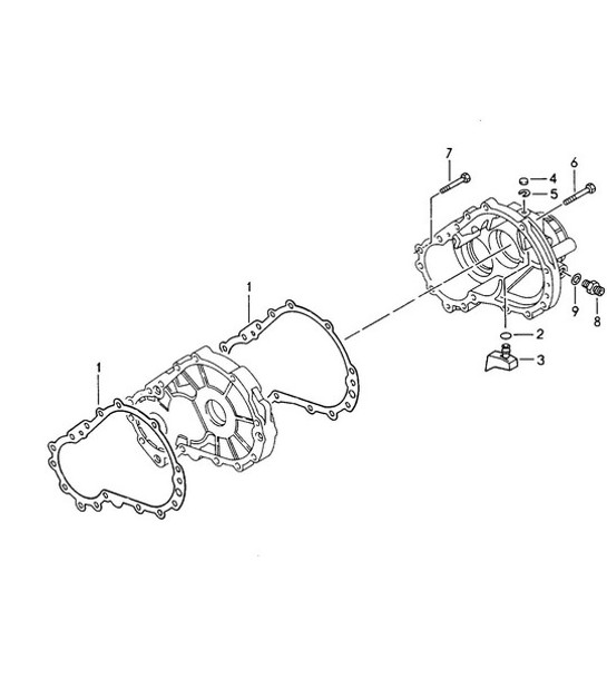 Diagram 320-002 Porsche Macan (95B) MK1 (2014-2018) Transmission
