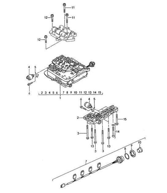 Diagram 340-002 Porsche 928 (1978-1995) 
