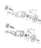 Rear Axle 968 (1992-1995)