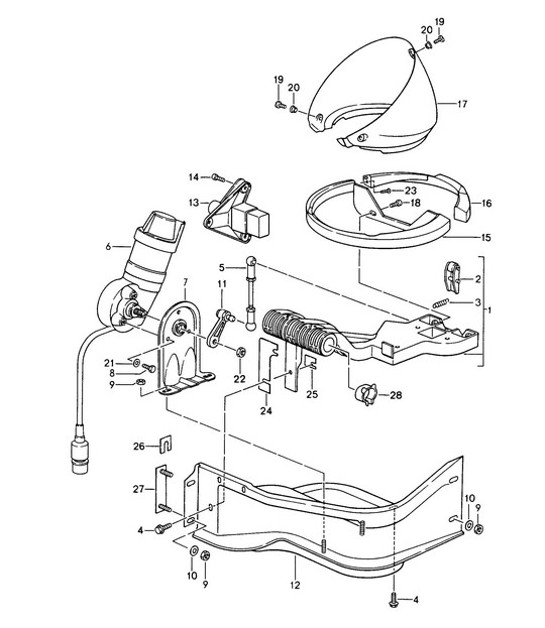 Diagram 806-000 Porsche 968 (1992-1995) Body
