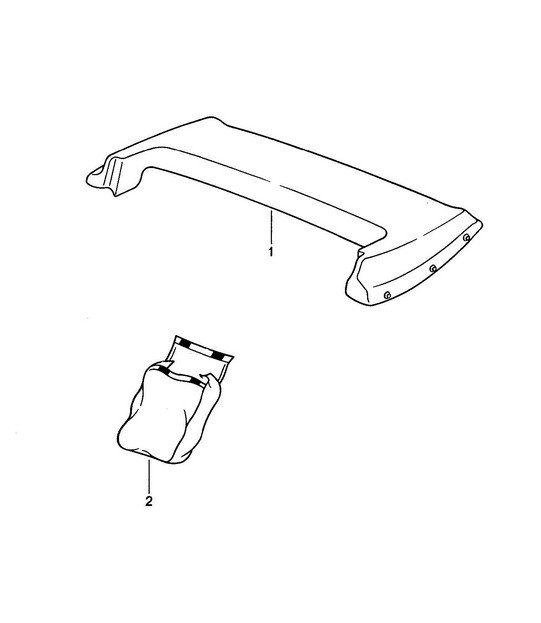 Convertible top cover - CABRIO - 968 1992-95