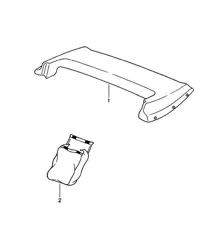 Convertible top cover - CABRIO - 968 1992-95