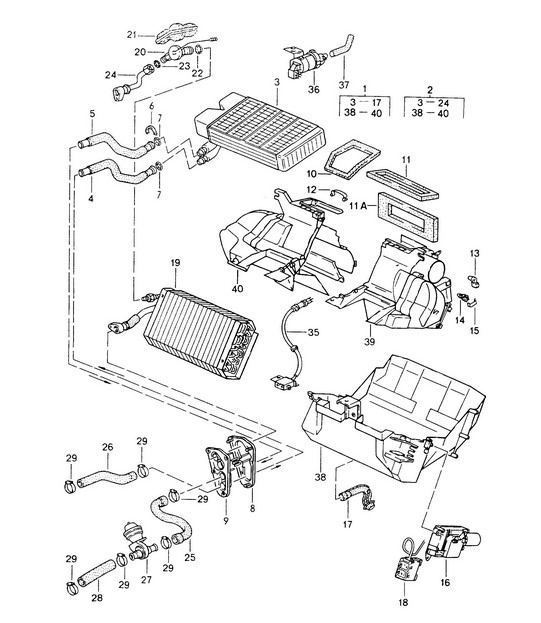Heater / Air conditioner  968 1992-95