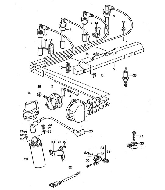 Engine electrics - 1 - (Model: M44.43/44) 968 1992-95