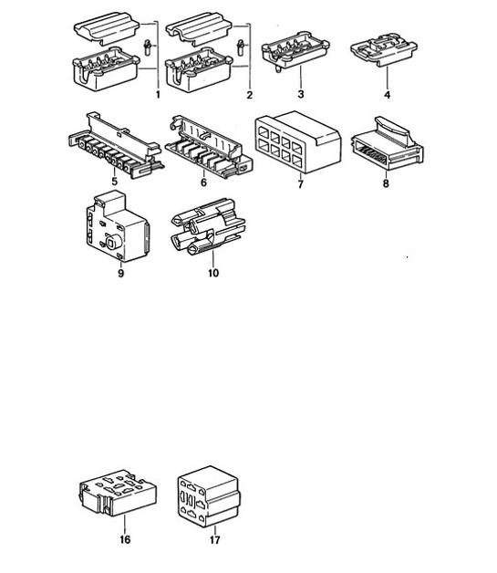 Diagram 902-064 Porsche 911 & 912 (1965-1989) Electrical equipment