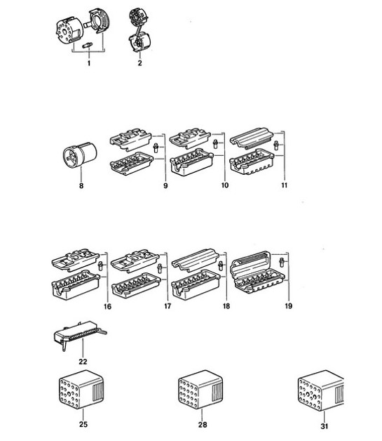 Diagram 902-066 Porsche 991 (911) MK2 2016-2019 Electrical equipment