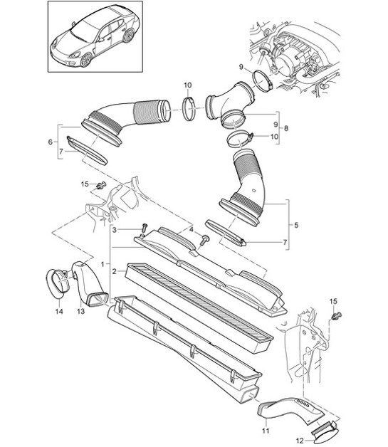 Diagram 106-000 Porsche Boxster 718 (982) 2017>> Engine