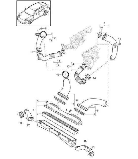 Diagram 106-010 Porsche 992 (911) MK2 2024>> 