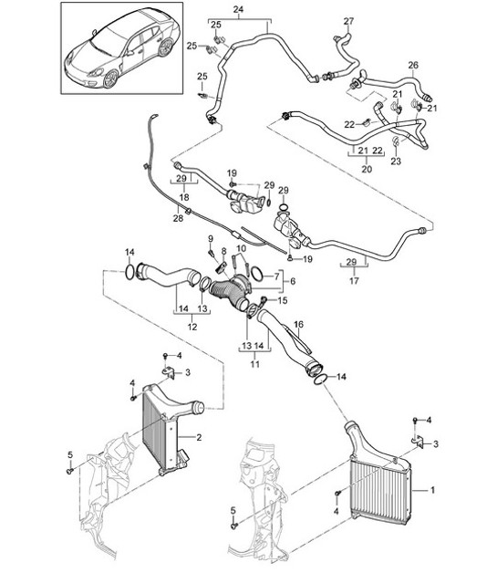 Diagram 107-060 Porsche 911 & 912 (1965-1989) Engine