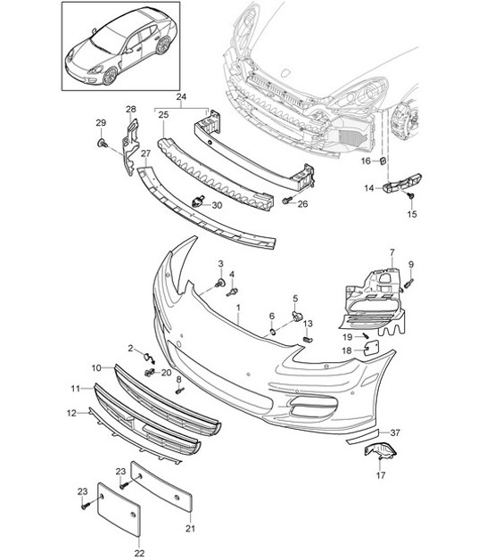 Diagram 802-001 Porsche Boxster 718 (982) 2017>> Body