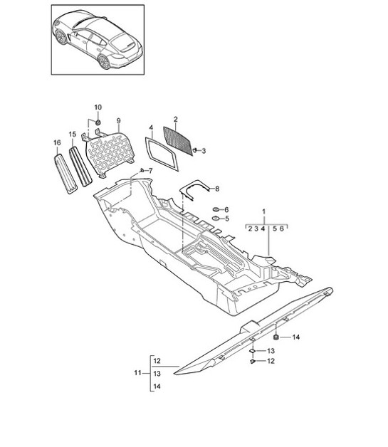Diagram 807-000 Porsche Macan (95B) MK3 2022>> 