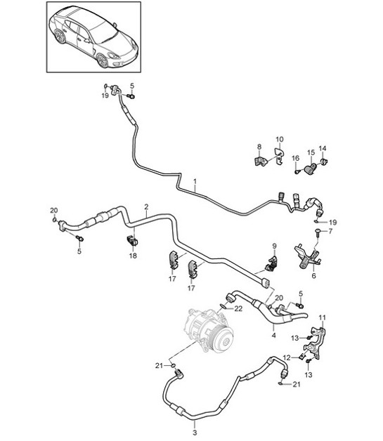 Diagram 813-027 Porsche 997 (911) MK1 2005-2008 Body