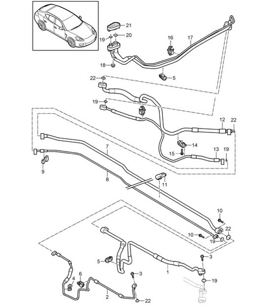 Diagram 813-063 Porsche Cayman 987C / 981C (2005-2016) Body