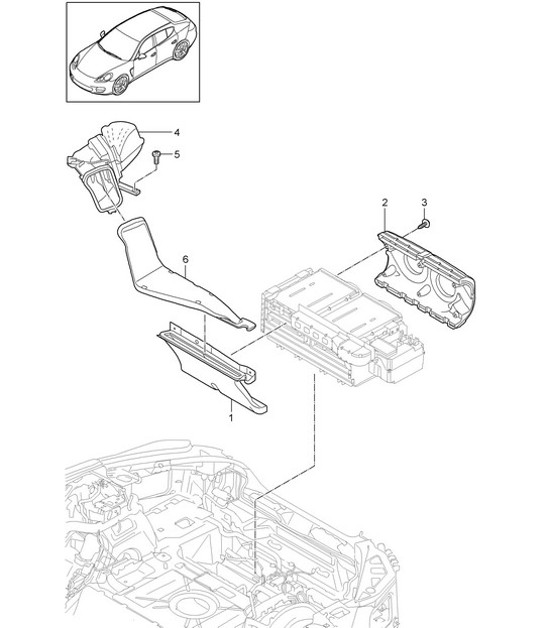 Diagram 813-065 Porsche Cayman 987C / 981C (2005-2016) Body