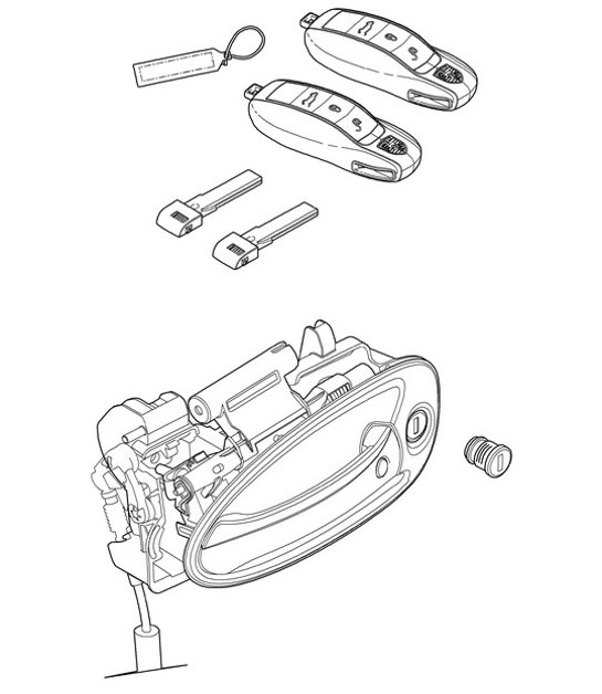 Diagram 898-000 Porsche Macan (95B) MK1 (2014-2018) Body