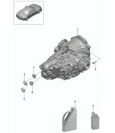 - PDK - Gearbox / Replacement transmission (Model: CG205,CG225) 981 Boxster / Boxster S 2012-16