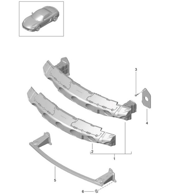 Diagram 802-020 Porsche 9J1.1 Taycan GTS 2020-24 