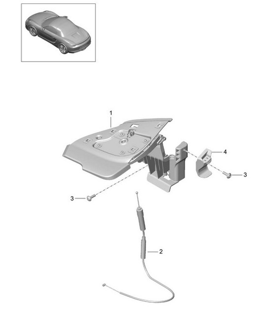 Diagram 811-050 Porsche Macan (95B) MK1 (2014-2018) Body