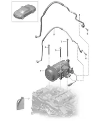 Compressor / Air conditioning 981 Boxster / Boxster S 2012-16