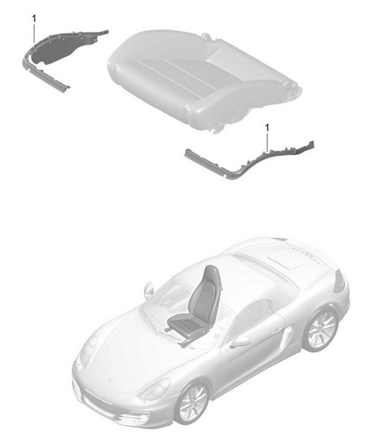 Diagram 817-024 Porsche Macan (95B) MK1 (2014-2018) Body