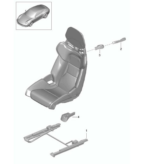 Diagram 817-060 Porsche Cayenne 9YA (E3) 2018-2023 