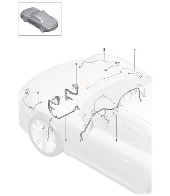 Diagram 902-011 Porsche Panamera 4S V8 4.8L 