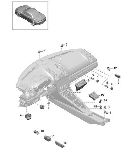 Diagram 903-005 Porsche Panamera 971 MK2 (2021>>) 