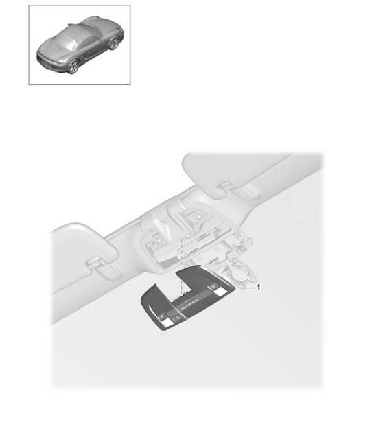 Diagram 903-006 Porsche 991 (911) MK1 2012-2016 Electrical equipment