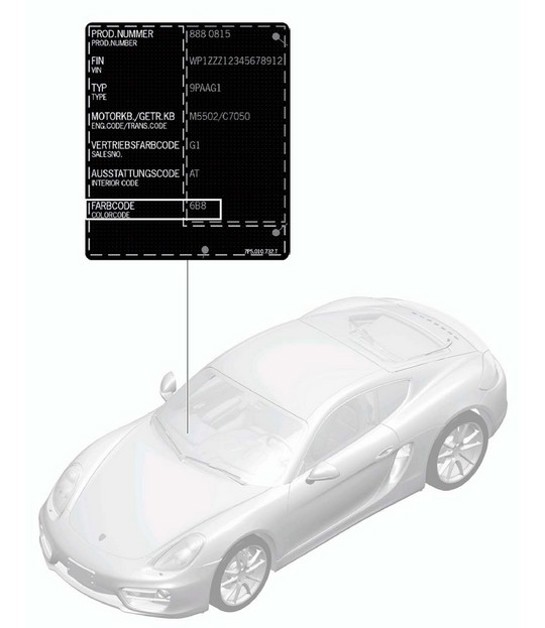 Diagram 004-000 Porsche Macan (95B) MK1 (2014-2018) Accessories & others 