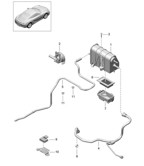 Fuel System, Exhaust System Cayman 987C / 981C (2005-2016)